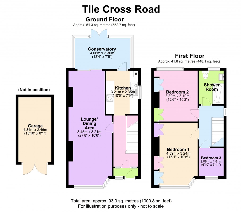 Floorplan for Tile Cross, Birmingham