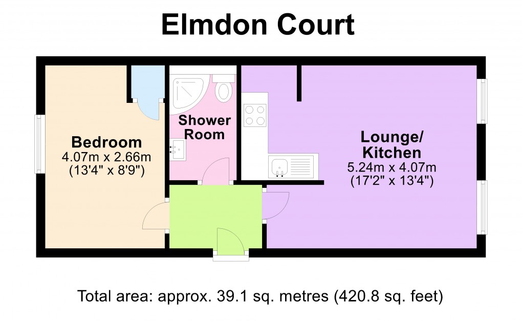 Floorplan for Marston Green, Birmingham, West Midlands