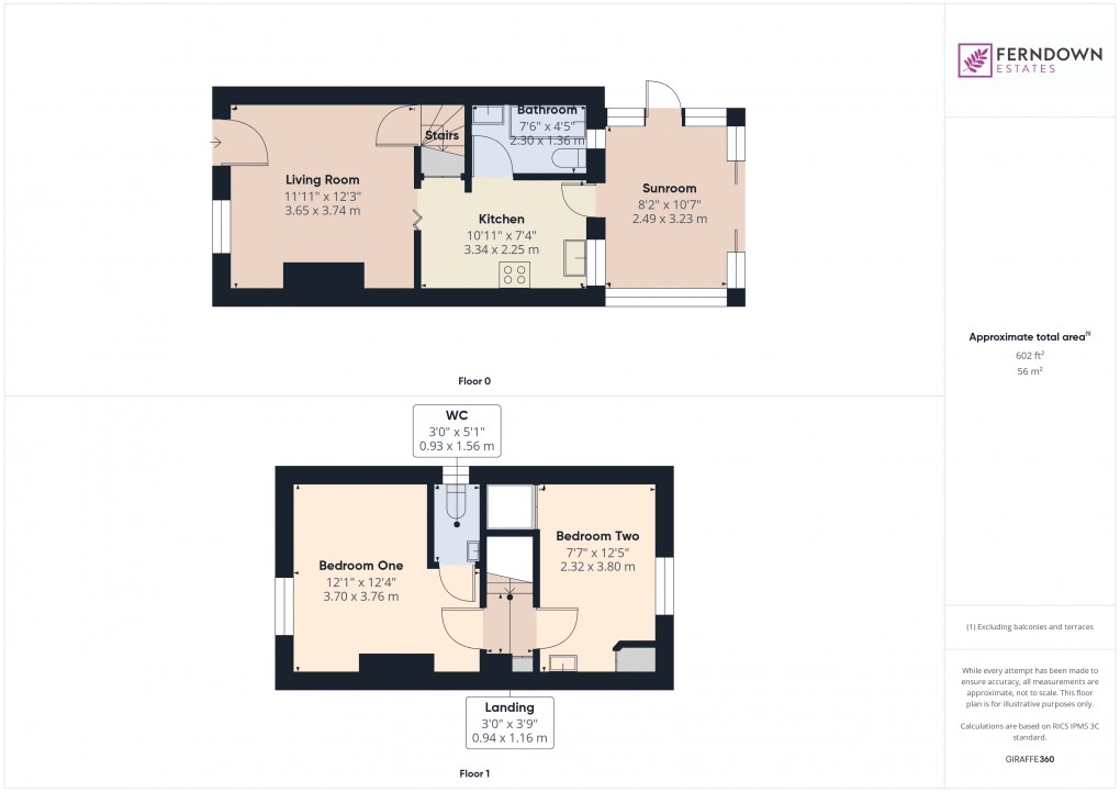 Floorplan for Marston Green, Birmingham