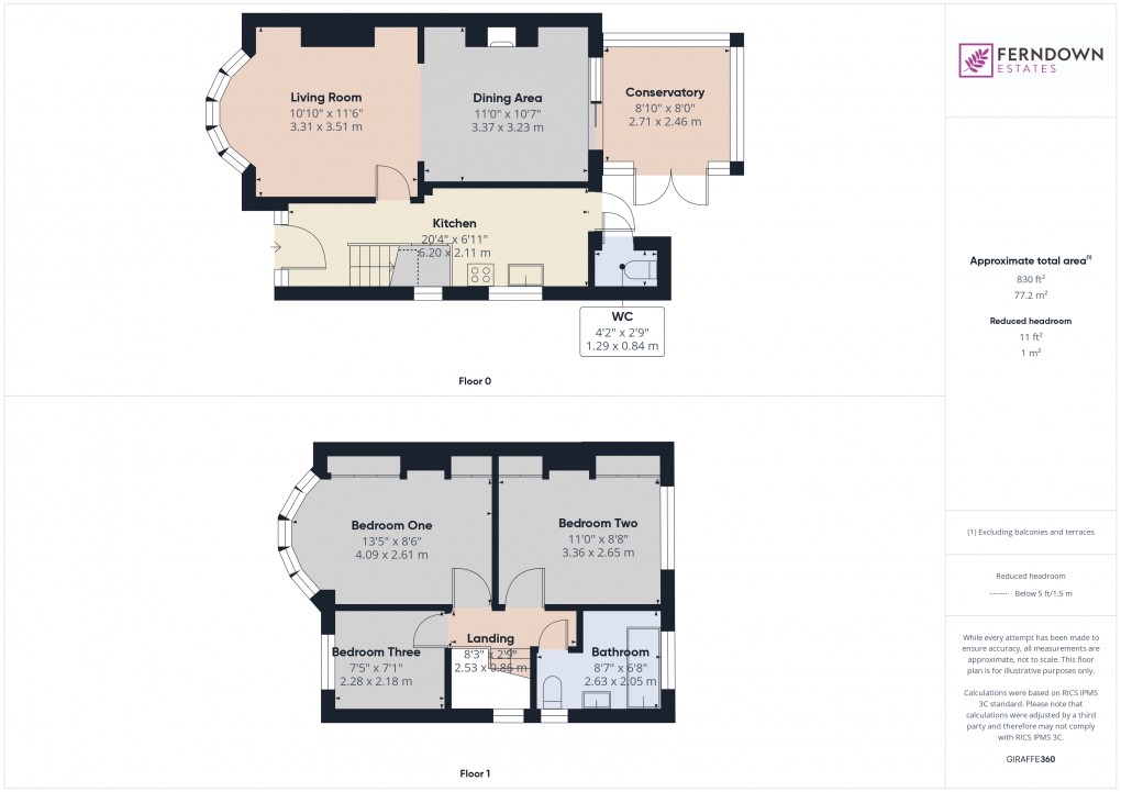Floorplan for Marston Green, Birmingham, West Midlands