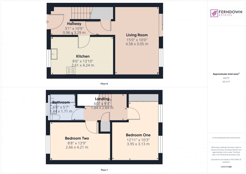 Floorplan for Marston Green, Birmingham
