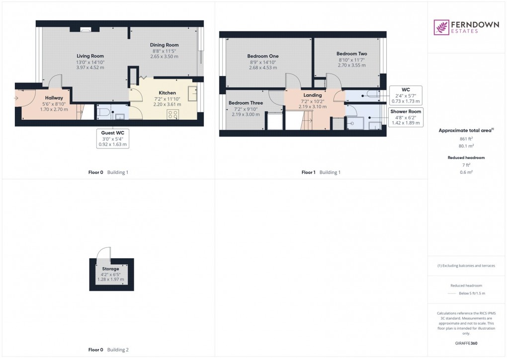 Floorplan for Shard End, Birmingham