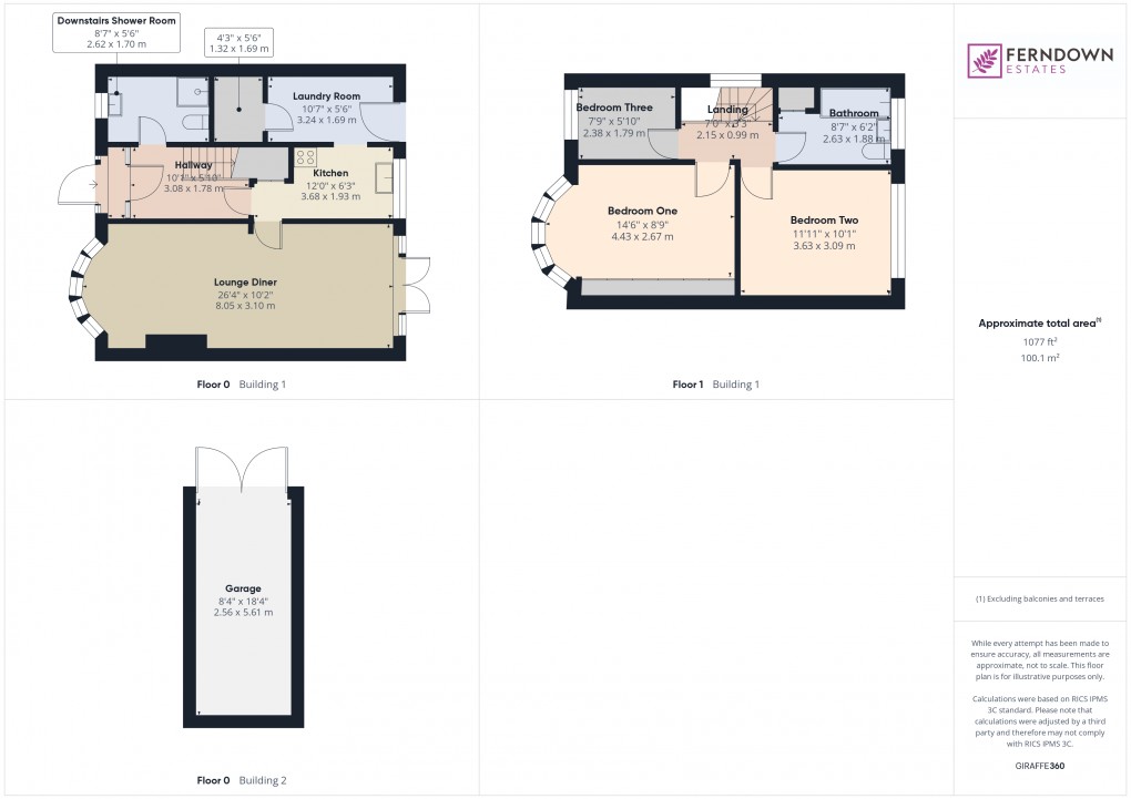 Floorplan for Marston Green, Birmingham