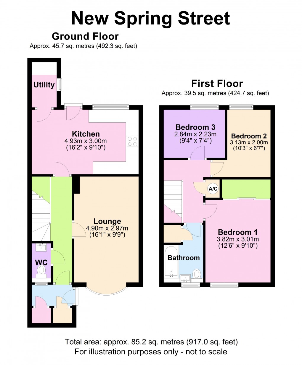 Floorplan for Birmingham, West Midlands