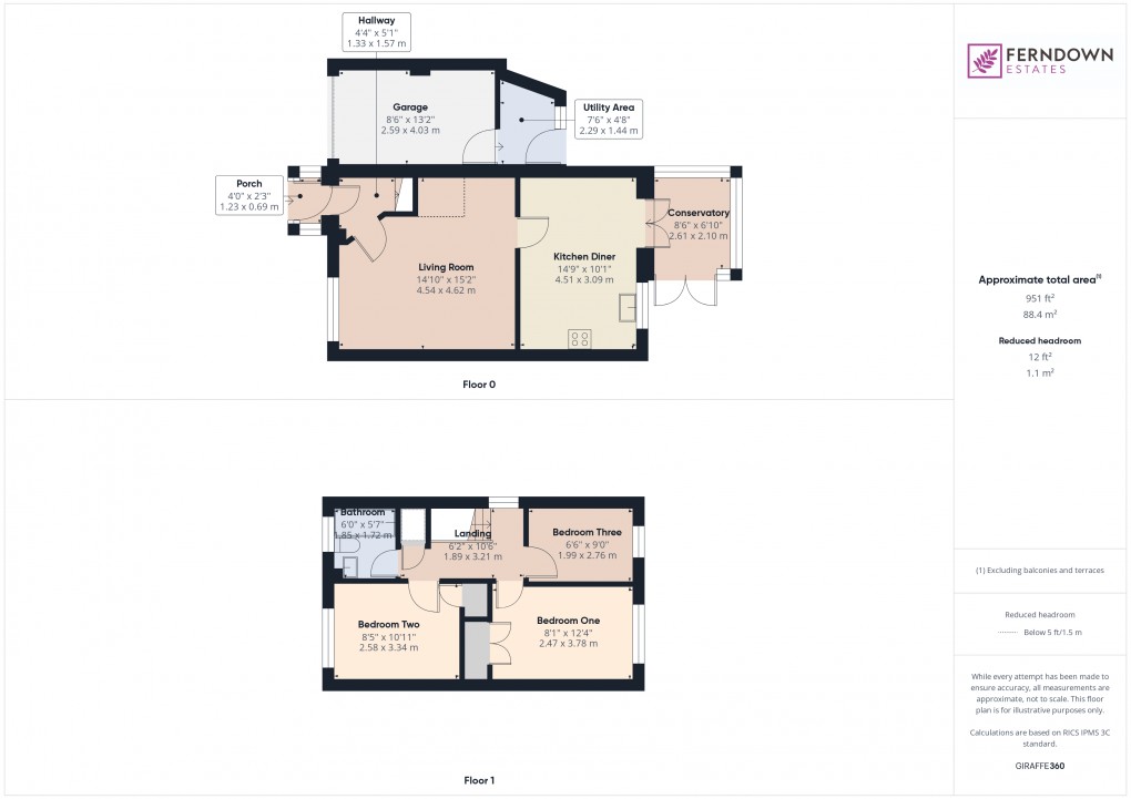 Floorplan for Marston Green, Birmingham