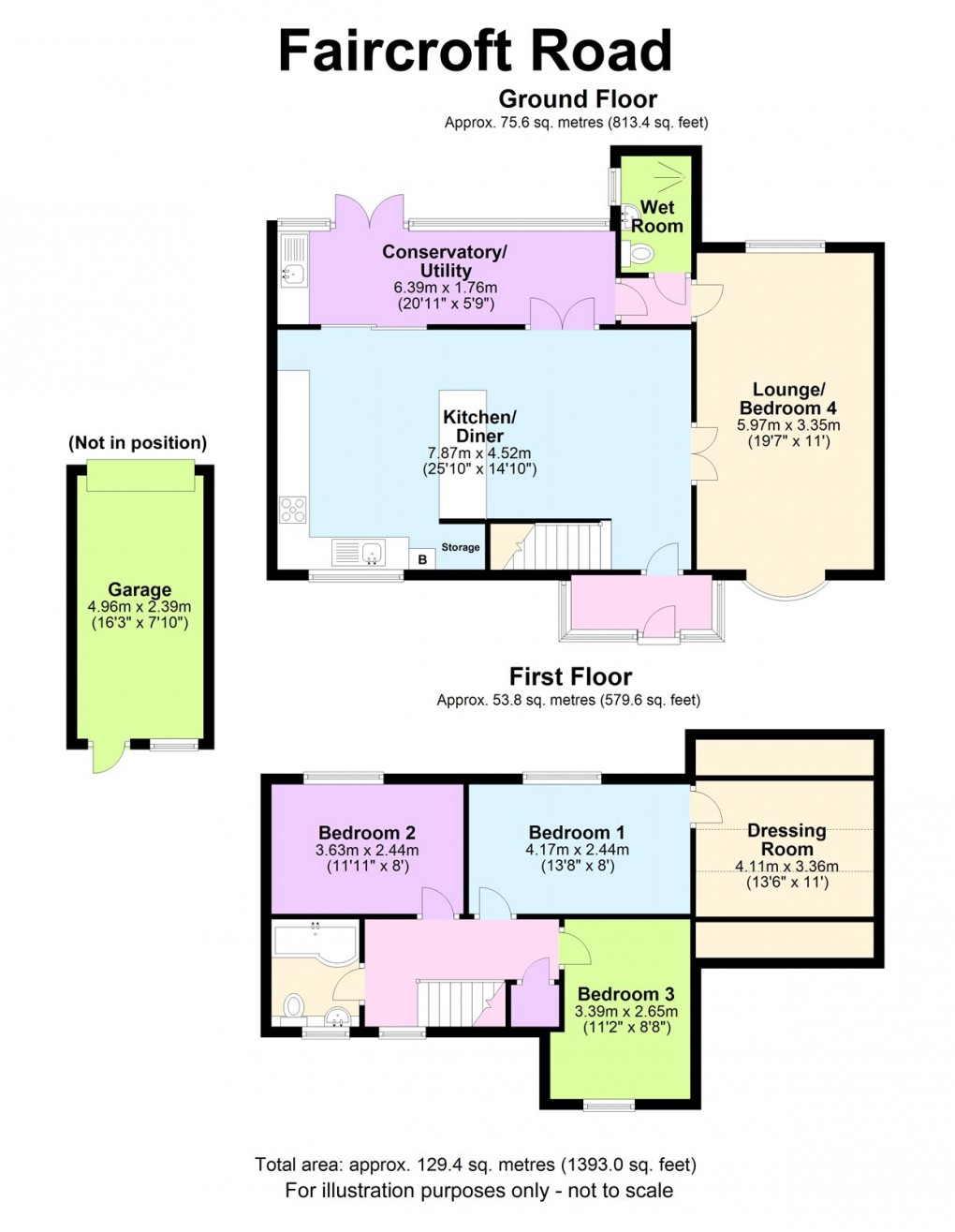 Floorplan for Castle Bromwich, Birmingham