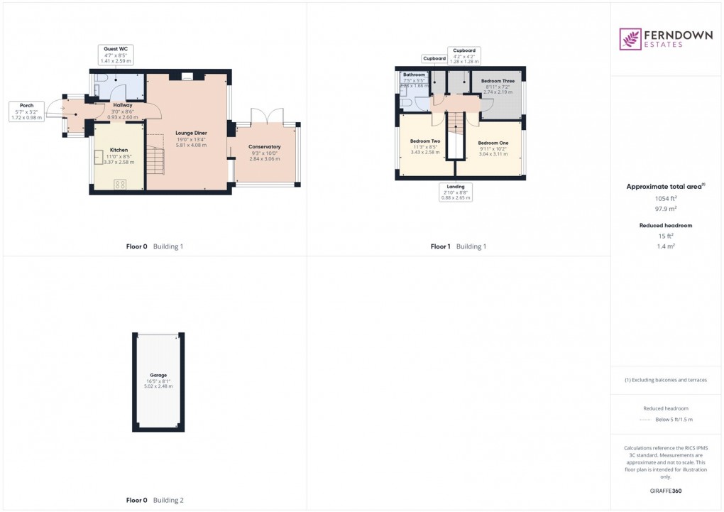 Floorplan for Chelmsley Wood, Birmingham